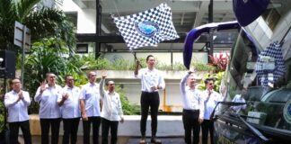 AHY Lepas Mudik Bersama Kemenko Infra, Tekankan Keselamatan dan Nilai Kekeluargaan