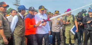 Menko Polkam Pimpin Apel Kesiapsiagaan Karhutla 2026 di Riau, Tekankan Respons Cepat