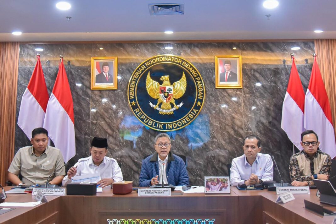 Rakor Pengendalian Alih Fungsi Lahan Sawah