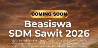 Beasiswa SDM Sawit 2026 Segera Dibuka, Ini Syarat dan Cara Daftarnya!