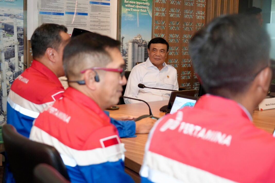Menko Polkam Djamari Tinjau Kilang Pertamina Balikpapan, Pastikan Ketahanan Energi Nasional