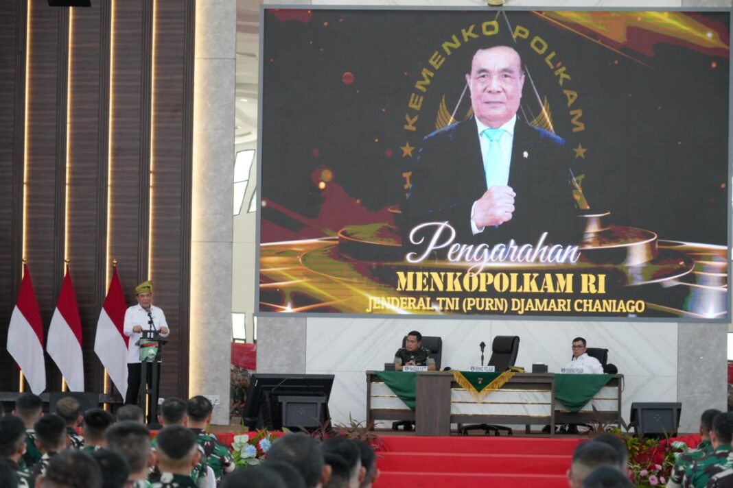 Menko Polkam: Prajurit TNI Harus Jaga Persatuan dan Kawal Program Pemerintah