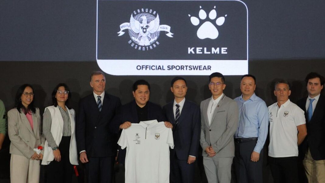 Kelme Resmi Rilis Jersey Baru Timnas Indonesia, Segini Harganya!