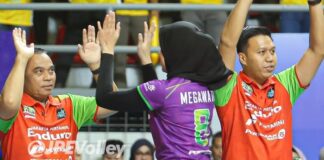 Megawati Hangestri Pertiwi (Megatron) menjadi top skor pemain lokal Proliga 2026 putri dengan 177 poin. Berikut daftar lengkap 10 besar top skor pemain lokal berdasarkan data babak reguler.
