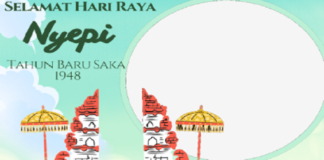 Berikut 50 link twibbon Hari Raya Nyepi 2026 gratis yang bisa dipakai untuk WhatsApp, Instagram, dan Facebook. Lengkap dengan cara pakai untuk menyebarkan pesan damai.