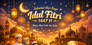 Contoh Ucapan Selamat Idul Fitri 1447 H untuk Keluarga, Orang Tua, dan Teman Berikut narasi pengantar artikel berita dan 20 contoh ucapan Selamat Idul Fitri 1447 H untuk keluarga, orang tua, dan teman di media sosial. Cocok dibagikan saat Lebaran 2026.