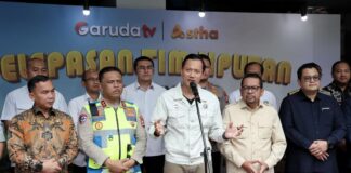AHY Lepas Tim Liputan Mudik GarudaTV, Puncak Arus Diprediksi 14–15 Maret