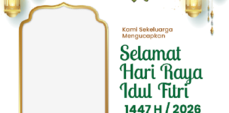 Link download twibbon Lebaran Idulfitri 2026 mulai banyak dicari jelang akhir Ramadan. Simak info penetapan Lebaran 1447 H dan inspirasi 30 twibbon untuk media sosial.