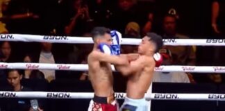 Cuplikan Boy Prata vs Ramadhani Londo di Byon 6 beberapa waktu lalu. Kini Boy Prata akan kembali bertarung di Byon 7 dan dapat disaksikan secara gratis di YouTube