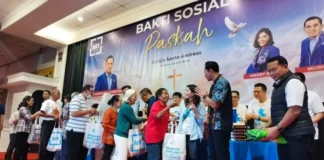 Gelar Baksos di Momen Paskah, Demokrat Tegaskan Partai Nasionalis-Religius
