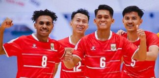 Timnas Futsal Indonesia bersiap menghadapi Malaysia dalam laga kedua Grup B ASEAN Futsal Championship 2026.