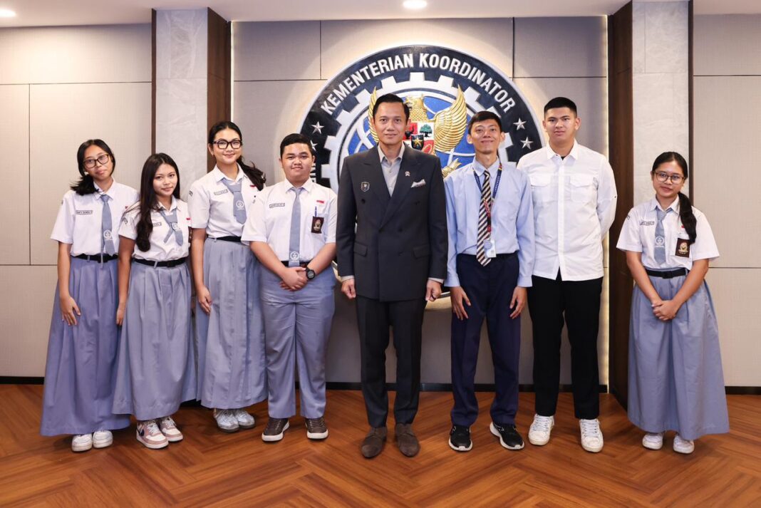 Temui Siswa Labschool, AHY Tekankan Pentingnya Kepemimpinan Sejak Dini
