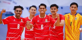 Bantai Brunei 7-0, Timnas Futsal Indonesia Puncaki Klasemen Grup B Piala AFF 2026