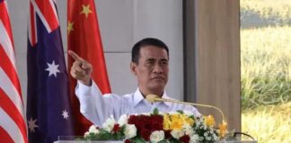 Menteri Pertanian Andi Amran Sulaiman saat menyampaikan pentingnya ketahanan pangan sebagai bagian dari kedaulatan negara.