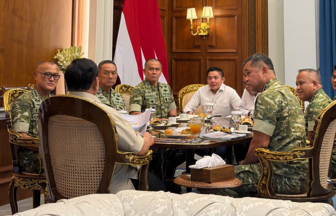 300 Jembatan dan Sekolah Diperbaiki, Ini Laporan KSAD ke Prabowo