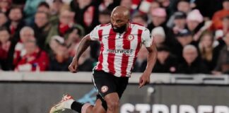 TOP, SCORER EPL - Striker Brentford asal Brazil, Igor Thiago mendribel bola dalam pertandingan yang dijalaninya di Liga Utama Inggris 2026 beberapa waktu lalu. Terbaru, Igor Thiago bisa saja kalahkan Erling Haaland dalam perebutan Sepatu Emas Liga Inggris dalam tabel final top Skor Liga Inggris 2026 di akhir musim nant.i. Cek lengkapnya di sini, Jumat (1/5/2026). OFFICIAL INSTAGRAM IGOR THIAGO / REPRO