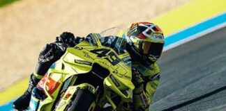 MELAJU KENCANG - Fabio Di Giannatonio memacu motonya di race MotoGP 2026 belum lama ini. Pembalap di tim milik Valentino Rossi itu berhasil menjadi Juara di tengah banyaknya insiden pada race puncak MotoGP Catalunya 2026, Minggu (17/5/2026). OFFICIAL INSTAGRAM PEDRO ACOSTA FABIO DIGGIA/REPRO
