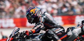 JUARA GP PRANCIS - Jorge Martin Almoguera memacu motor Aprilia RS-GP andalannya dalam balapan MotoGP Prancis 2026, MInggu (10/5/2026) tadi malam. Pembalap berjuluk Martinator itu sukses menjadi juara MotoGP hari ini usai menjadi pembalap tercepat dari balapan utama yang digelar di Sirkuit Le Mans, Prancis pada MInggu tadi malam. OFFICIAL INSTAGRAM JORGE MARTIN / REPRO