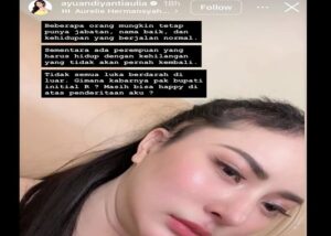 Profil Ayu Aulia: Selebgram yang Viral Ungkap Pernah Punya Hubungan dengan Bupati Inisial R hingga Kehilangan Rahim 1 UNGKAP MASA LALU - Unggahan Ayu Aulia di Instagram terkait pengakuan sang Selebram dan hubungannya dengan Bupati berisial R. Dari hubungan itu, Ayu Aulia mengaku menempuh jalan aborsi, dan sampai harus kehilangan rahim. OFFICIAL INSTAGRAM AYU AULIA/REPRO