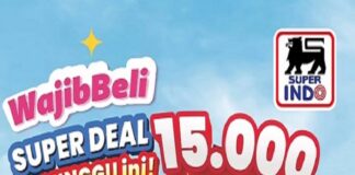 PROMO SUPERINO - Ada yang menarik dalam promo Superindo hari ini, Rabu (18/5/2026). Satu di antaranya promo Promo Super Deal. OFFICIAL INSTAGRAM SUPERINDO