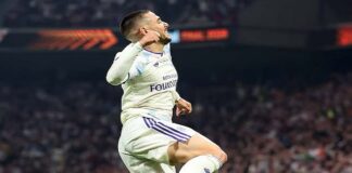 Aston Villa Juara Liga Eropa UEFA Europa League 2026, John McGinn Dkk Putus Puasa Gelar 30 Tahun The Villans RAYAKAN GOL - Pemain Aston Villa merayakan gol kemenangan di laga Final UEFA Europa League 2026, Kamis (21/5/2026) dini hari WIB tadi. Kemenangan atas SC Freiburg di Stadion Besiktas, Turkiye itu membuat Aston Villa memutus puasa gelar 30 tahun. OFFICIAL INSTAGRAM ASTON VILLA/REPRO