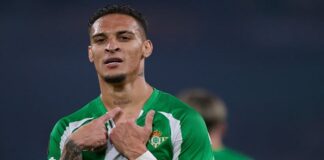 Top Scorer UEFA Europa League 2026: Eks Bintang Manchester United El Gasing Nyaris Rebut Sepatu Emas Liga Eropa UEL Musim Ini EKS BINTANG MAN UNITED - Pemain Real Betis, Antony, saat menjalani pertandinga bersama timnya di ajang Liga Europa UEL 2026 beberapa waktu lalu. Eks bintang Manchester United FC masa kepelatihan Erik ten Hag itu hyaris merebut sepatu emas UEL 2026 dan bersaing ketat di puncak top scorer UEFA Europa League musim ini. Cek lengkapnya di sini, Jumat (22/5/2026). OFFICAL INSTAGRAM REAL BETIS / REPRO