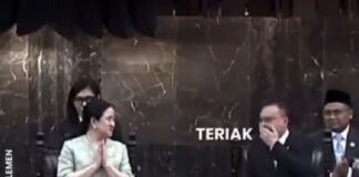 Suasana sidang paripurna DPR RI di kompleks parlemen, Senayan, Jakarta, Rabu (20/5/2026), yang menjadi sorotan setelah terdengar suara diduga berasal dari mikrofon pimpinan sidang.