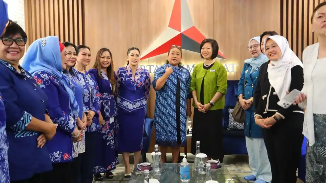 Bahas Penguatan Kepemimpinan Politik Wanita, Demokrat Terima Delegasi Perempuan Singapura