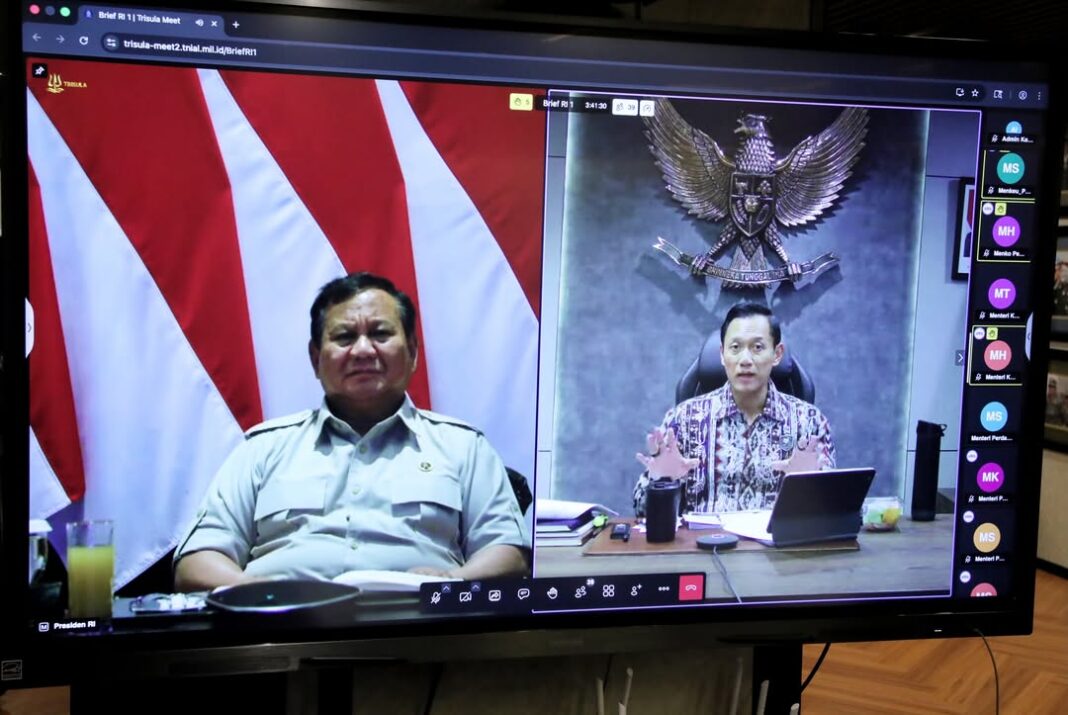 AHY Laporkan 5 Agenda Prioritas Infrastruktur ke Prabowo, Pantura hingga Kereta Jadi Fokus