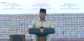 Prabowo Curiga Duit Koruptor Disimpan di Rekening Istri Muda