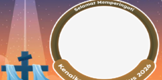 Link Twibbon Kenaikan Yesus Kristus 2026, Gratis dan Bisa Langsung Dipakai Kumpulan link Twibbon Kenaikan Yesus Kristus 2026 yang masih aktif dan bisa langsung dipakai, lengkap dengan cara membuat dan download.