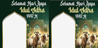 Twibbon Idul Adha 2026 Gratis! Modis dan Menarik, Cocok Dibagikan di Media Sosial Simak inspirasi twibbon Idul Adha dengan desain Islami, estetik, dan modern yang cocok dibagikan di Instagram, WhatsApp, Facebook, hingga TikTok.