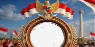 Ilustrasi Twibbon Hari Lahir Pancasila 2026 yang bisa digunakan untuk menyemarakkan peringatan 1 Juni di media sosial.