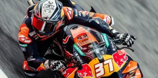 MANUVER DI SIRKUIT - Pembalap KTM asal Spanyol, Pedro Acosta memacu motor andalannya dalam Race MotoGP 2026 beberapa waktu lalu. Dalam race penentu Hasil Q1 MotoGP Italia 2026 pada Sabtu (30/5/2026) hari ini, Pedro Acosta Dkk asal Spanyol tampil impresif dan mendominasi. OFFICIAL INSTAGRAM PEDRO ACOSTA/REPRO