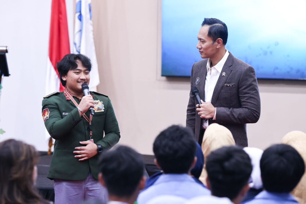 AHY Ajak Pelajar Jadi Agen Perubahan demi Indonesia Emas 2045
