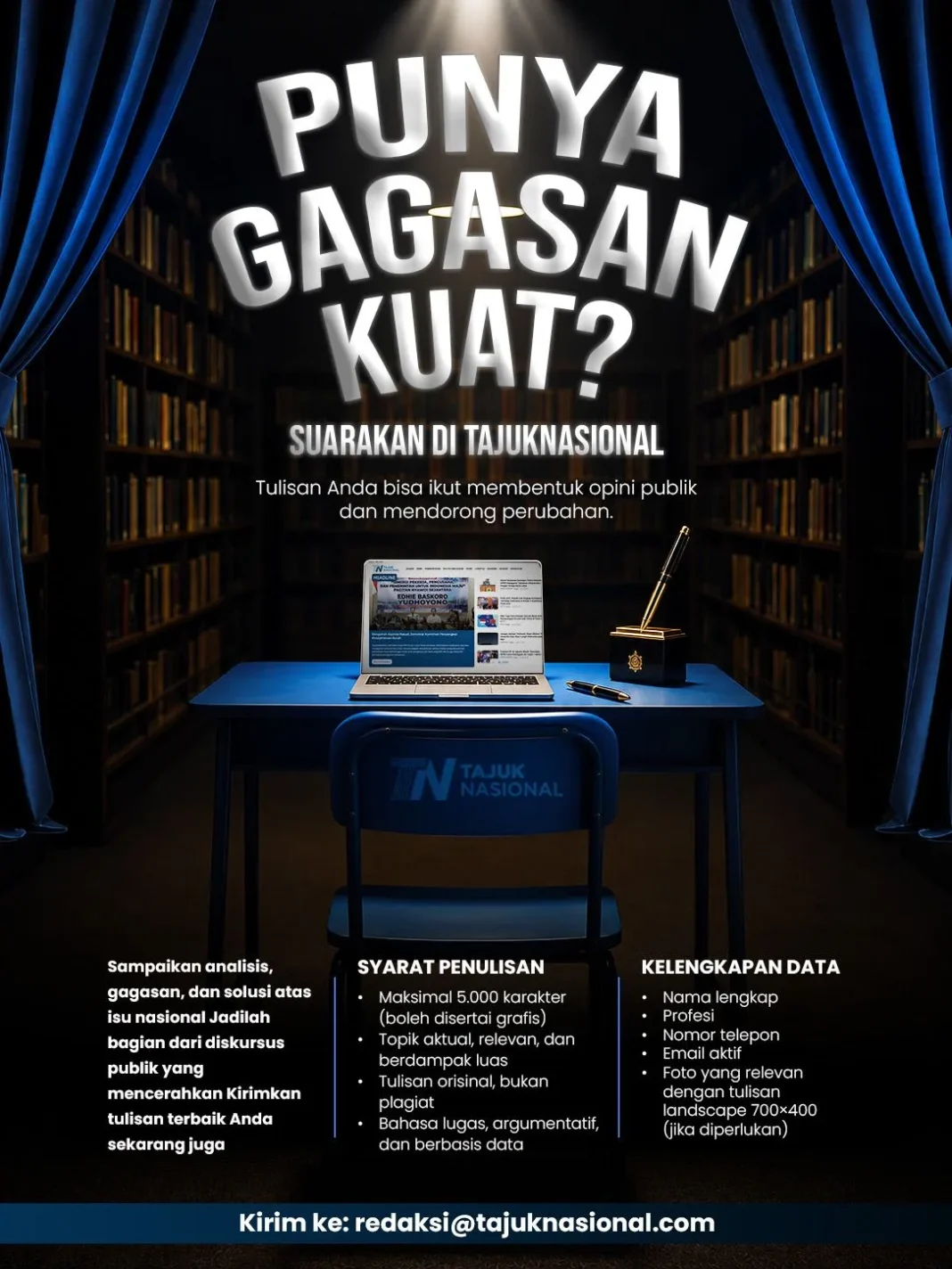 Cara Kirim Tulisan ke Tajuk Nasional: Panduan Lengkap untuk Penulis Pemula