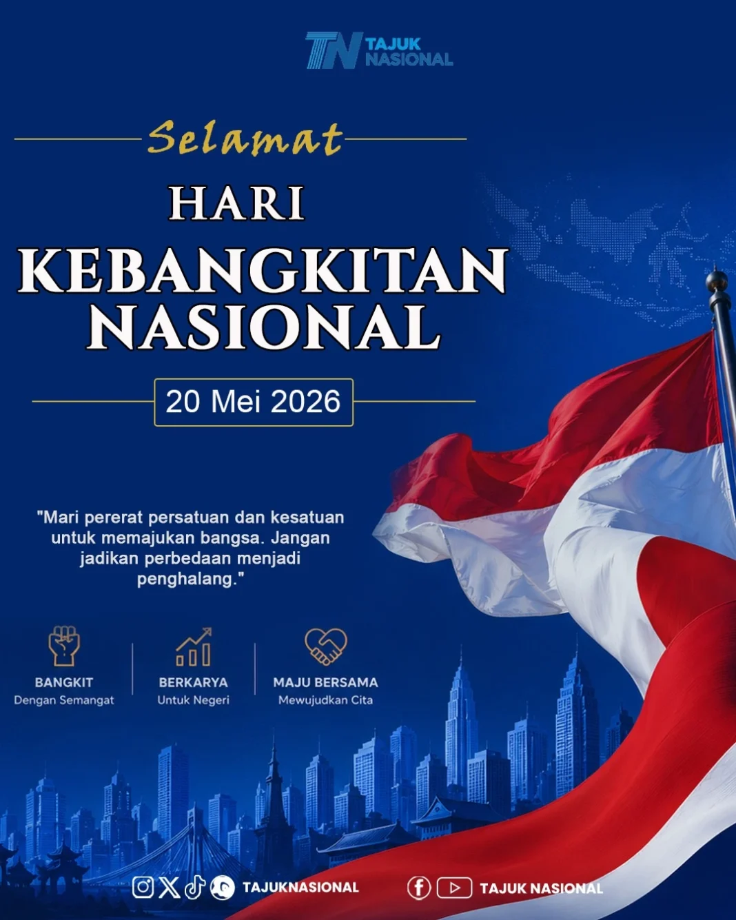 Hari Kebangkitan Nasional 2026: Makna, Sejarah, dan Semangat Persatuan Bangsa Indonesia