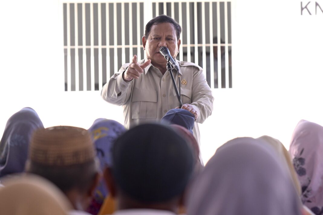 Satgas PKH Setor Rp10,2 Triliun, Prabowo Singgung Bandit Perampok