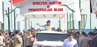 Dialog Hangat dengan Nelayan, Prabowo Cek Langsung Aktivitas di Pelabuhan Merah Putih