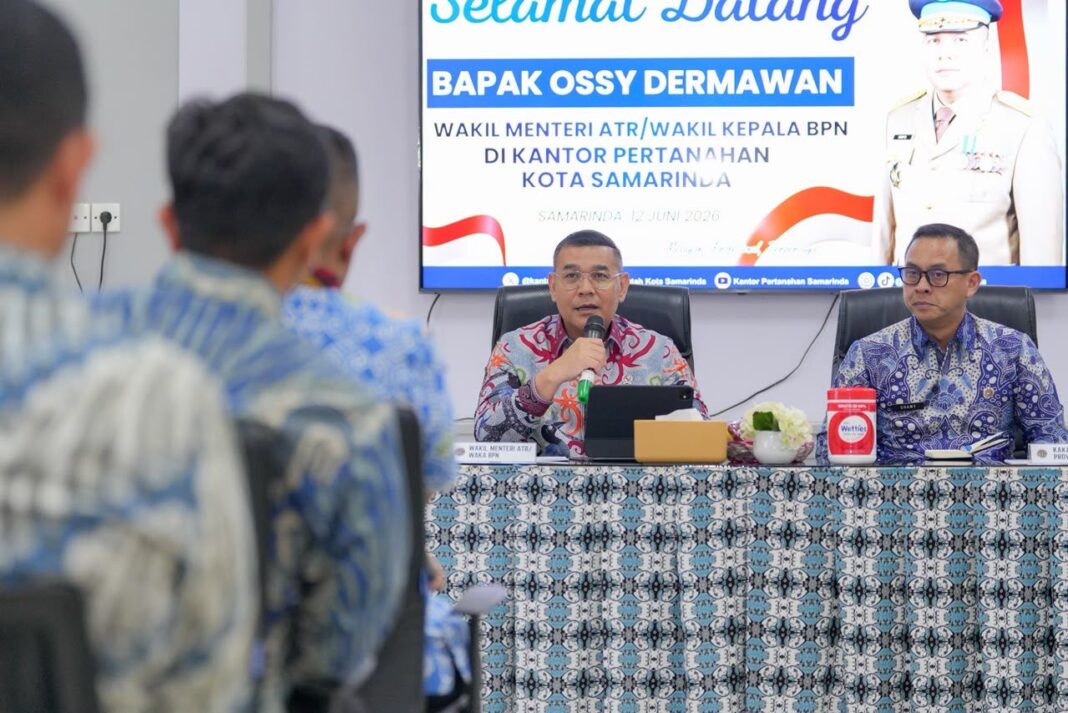Wamen Ossy Dermawan Minta Jajaran BPN Kaltim Jadi Solusi di Tengah Masifnya Pembangunan IKN