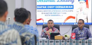 Wamen Ossy Dermawan Minta Jajaran BPN Kaltim Jadi Solusi di Tengah Masifnya Pembangunan IKN