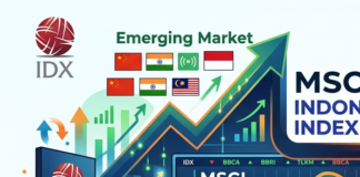 INDEKS MSCI - Heboh indeks MSCI disebut menempatkan pasar saham Indonesia ke Frontier Market menjadi viral di jagad maya X, Rabu (3/6/2026). Benarkah? Ini faktanya. GEMINI AI/TAJUKNASIONAL