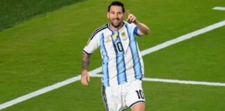 Top Skor Sepanjang Masa Tercipta Saat Fase Grup Piala Dunia 2026 Lionel Messi merayakan salah satu golnya saat Argentina mengalahkan Aljazair 3-0 pada fase grup Piala Dunia 2026 dan menyamai rekor top skor sepanjang masa milik Miroslav Klose.