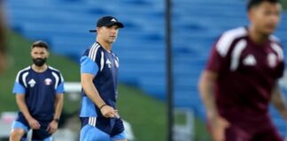 SKUAD QATAR - Pemain Timnas Qatar menjalani Latihan jelang pertandingan Piala Dunia 2026 Perdana di fase grup. Inilah daftar lengkap skuad Timnas Qatar di ajang FIFA World Cup 2026 USA-Canada-Mexico kali ini, Rabu (10/6/2026). OFFICIAL INSTAGRAM NATIONAL TEAM OF QATAR @QFA/REPRO