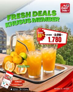 Promo JSM Superindo Juni 2026 Terbaru: Belanja Ikan Segar hingga Susu Lebih Murah Minggu Ini! Diskon sampai 35 Persesn 5 KATALOG Promo Jus Segar Superindo 2026