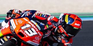 PACU KTM - Pembalap Malaysia, Hakim Danish memacu motor KTM andalanya dalam Race Moto3 2026 beberapa waktu lalu. Dalam Race Moto3 hari ini di seri MotoGP Hungaria 2026 Minggu (7/6/2026), ia beda nasib dengan pembalap Indonesia, Veda Ega Pratama. OFFICIAL INSTAGRAM HAKIM DANISH / REPRO