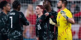 SKUAD LES ROUGES - Pemain Timnas Kanada dalam sebuah pertandingan beberapa waktu lalu. Skuad berjuluk Les Rouges iitu akan segera menjalani laga perdana di Grup B Piala Dunia 2026 tahun ini. Berikut daftar lengkap skuad Les Rouges (julukan Timnas Republik Ceko) di ajang FIFA World Cup 2026 ini, Rabu (10/6/2026). OFFICIAL INSTAGRAM NATONAL TEAM OF CANADA / REPRO