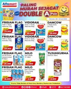 PROMO ALFAMART TERBARU - Ada puluhan item barang yang ditawarkan di paket promo Alfamart terbaru Juni 2026 ini. OFFICIAL INSTAGRAM ALFAMART / REPRO