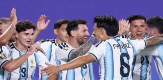 PERSAINGAN KETAT - Kemenangan yang didapatkan Timnas Argentina dan Austria pada Rabu (17/6/2026) membuat persaingan di puncak Klasemen Piala Dunia 2026 Grup J ketat! Dua tim kini punya Poin sama, saat Aljazair dan Yordania di ujung tanduk. OFFICIAL L INSTAGRAM FIFA WORLD CUP 2026/REPRO