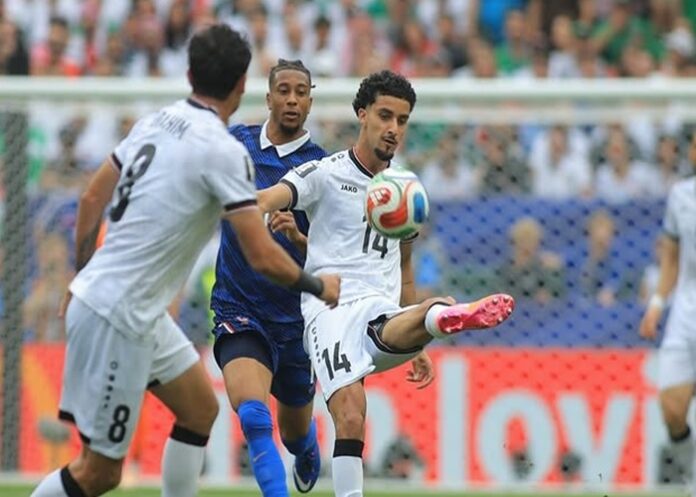 TERSINGKIR - Timnas Irak jadi bulamn-bulanan Prancis dan Norwegia di babak grup Piala Dunia 2026! Skuad yang pernah jadi rival Timnas Indonesia di Piala Asia U23 Qatar 2023 lalu tersebut bahkan sudah nyaris dipastikan tersingkir, gagal lolos ke Babak 32 Besar FIFA World Cup 2026 nanti. Cek di sini lengkapnya, Selasa (23/6/2026). OFFICIAL INSTAGRAM NATIONAL TEAM FOOTBALL OF IRAQ/REPRO